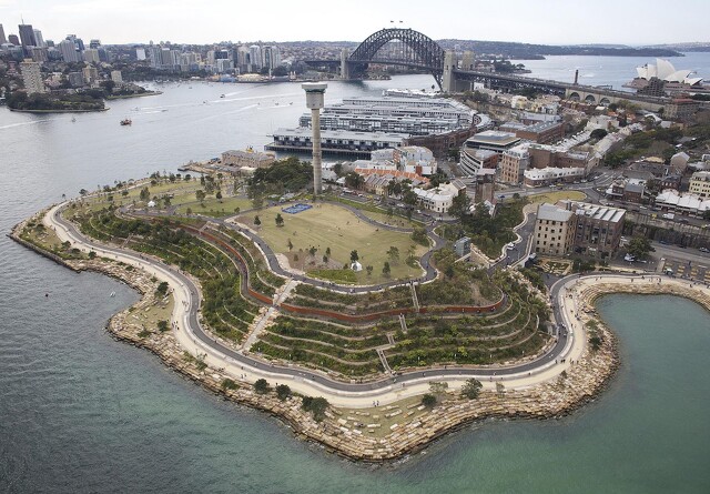Australsk containerhavn forvandlet til bypark