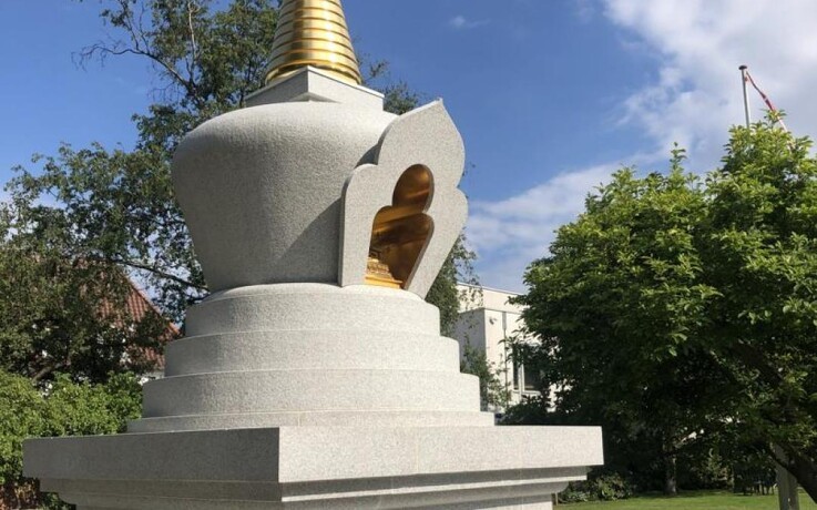 Årets Naturstenspris går til buddhistisk stupa i København