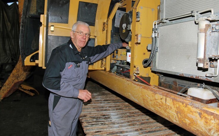 71-årig droppede pensionen for at klargøre maskiner ved JMM