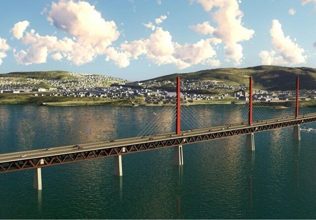 Norge får motorvejsbro i træ