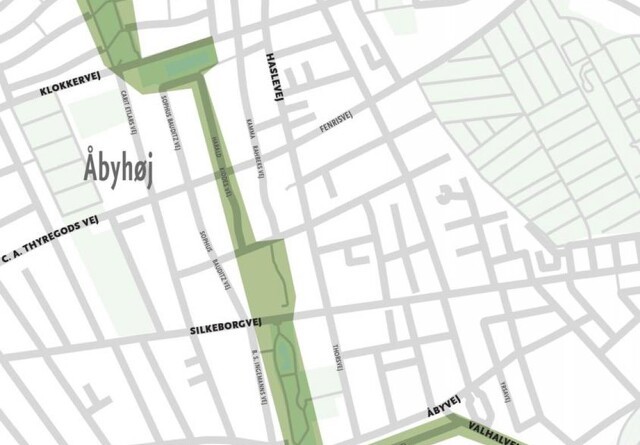 Klimatilpasning danner grøn kile gennem Aarhus-bydel
