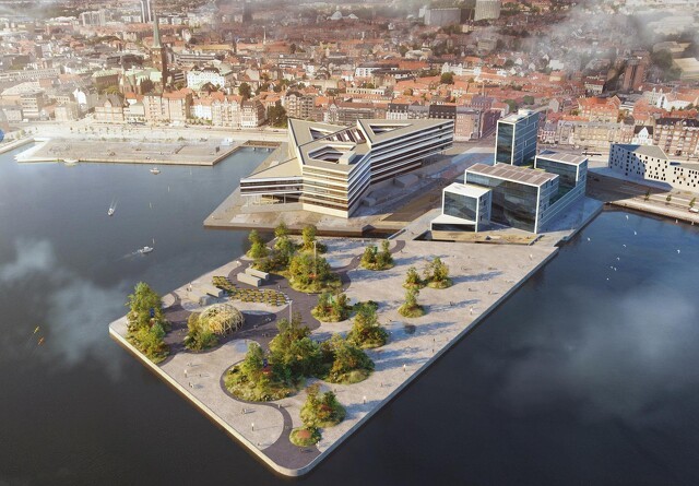 Aarhus indvier ny grøn bypark ved havnen