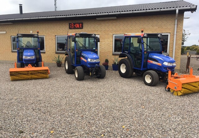 Tre traktorer til indre København