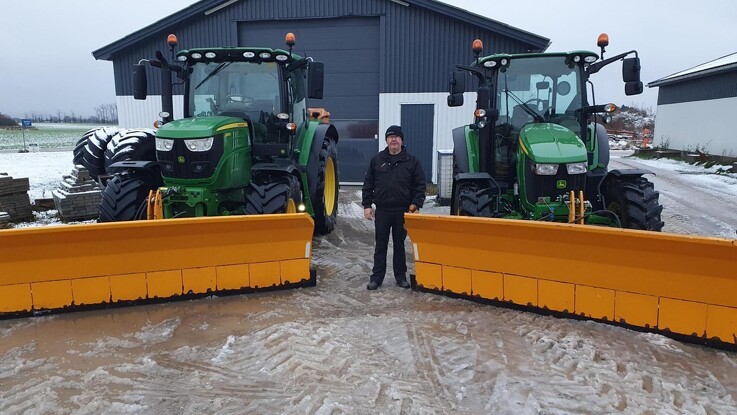 Mangel på maskinførere og traktorer holder sneplove på hylderne