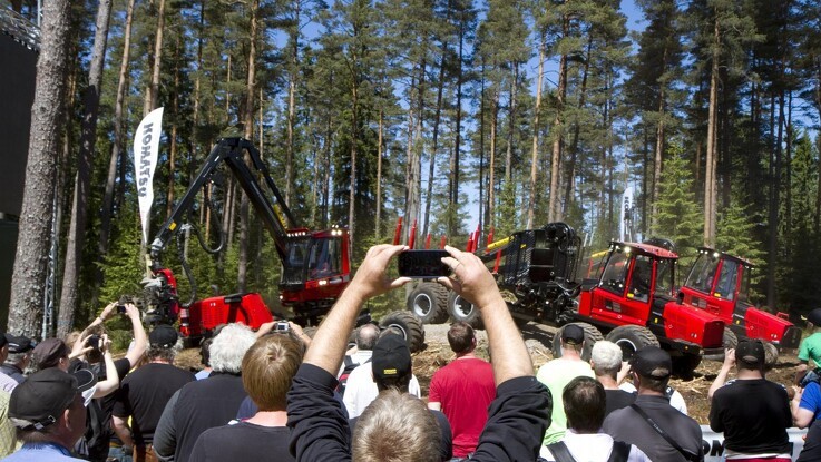 Svensk skovtur - med et væld af maskiner