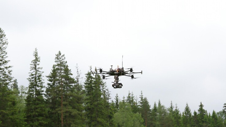Droner slår til i Sverige