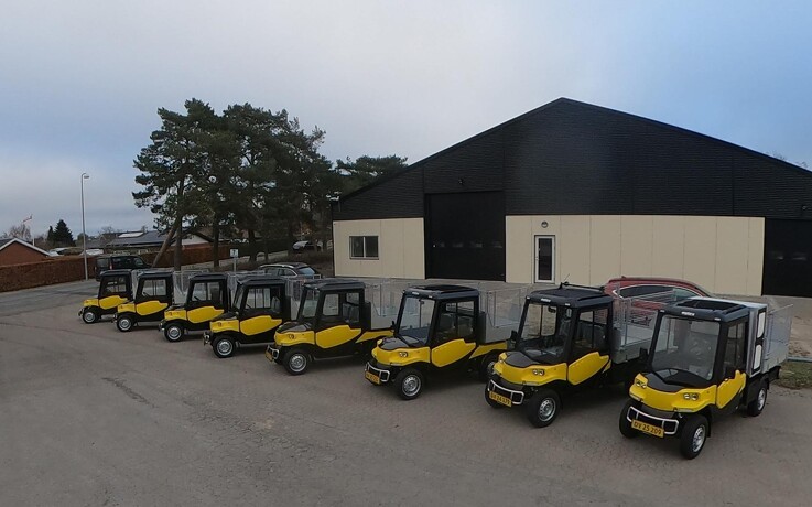 Nomaco leverer otte nye el-arbejdsbiler til Københavns Lufthavn